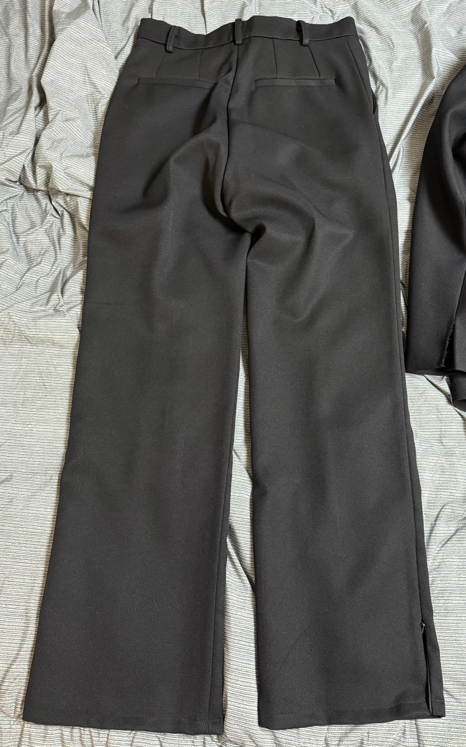 준느 /J20 IX자수 블레이저, P10RE 플레어 슬랙스 셋업/M, M 상품이미지6