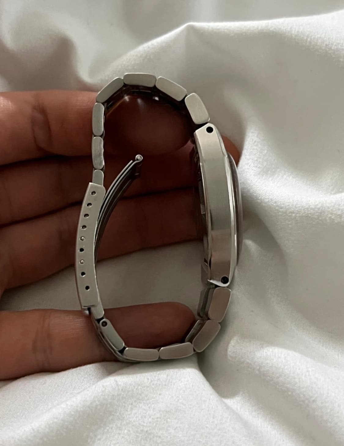 오메가 Constellation 백금베젤 오토매틱 시계 상품이미지5