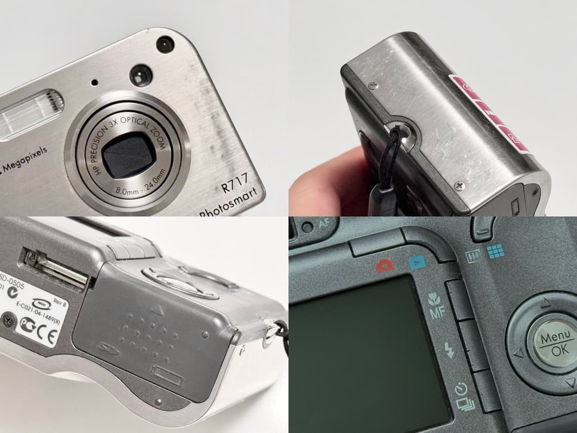 HP 포토스마트 R717 빈티지디지털카메라 상품이미지8