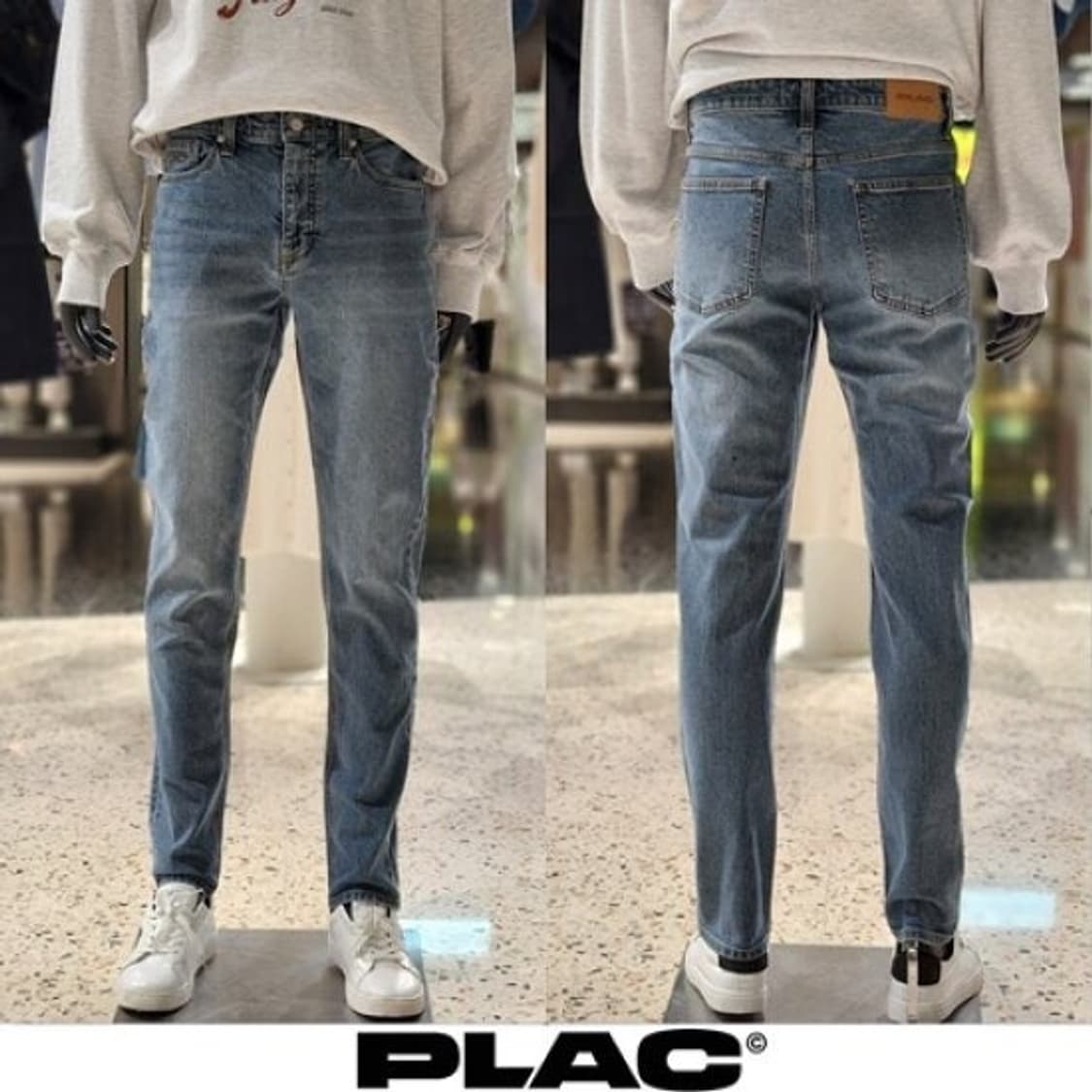 플랙 PLAC 베를린 슬림 스트레이트 데님 청바지 남성36 상품이미지8