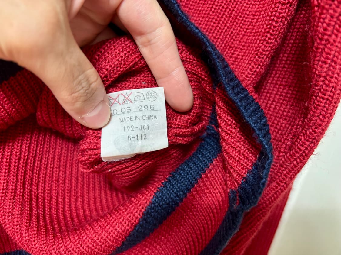 McGREGOR 올드 맥그리거 성조기 울 니트 라지 상품이미지7