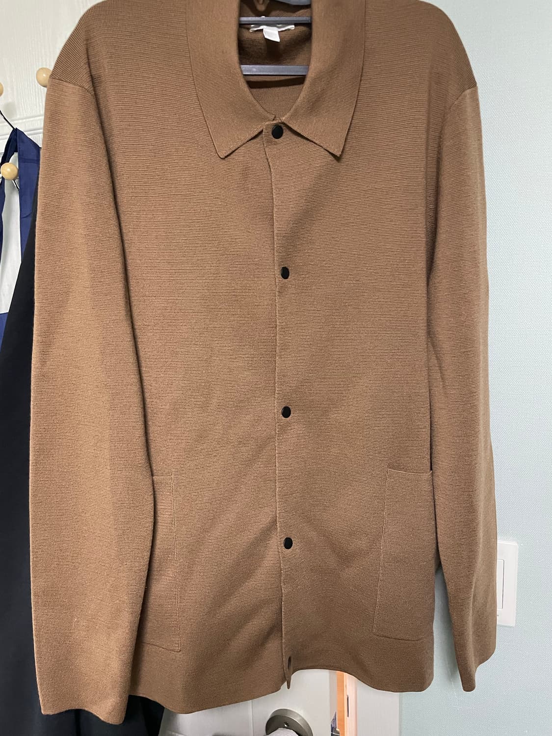 코스 브라운 니트 자켓 상품이미지1