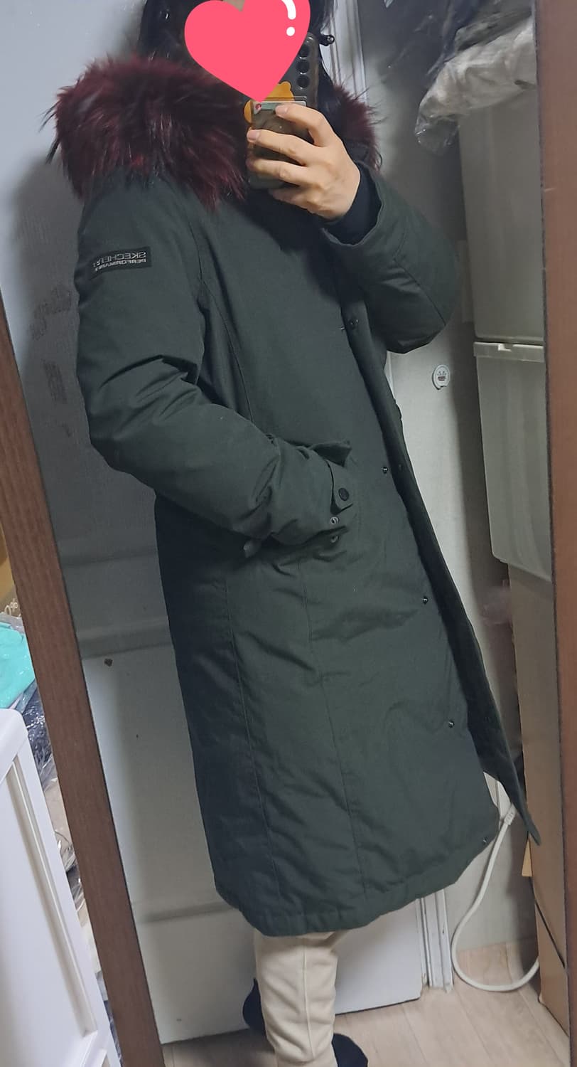 스케쳐스 모피퍼 롱패딩 헤비패딩 XL(약66~77)19년제품, 거의새제품 상품이미지10