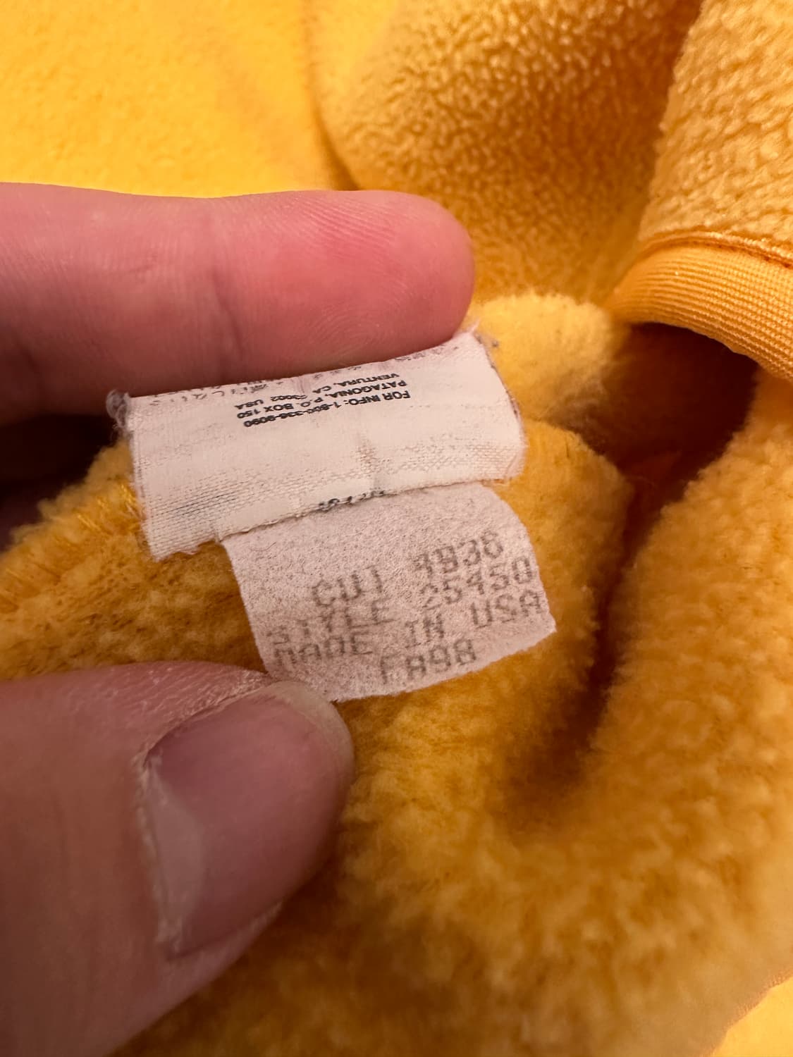 [S] 파타고니아 신칠라 90s USA 메이드 버터넛 상품이미지7