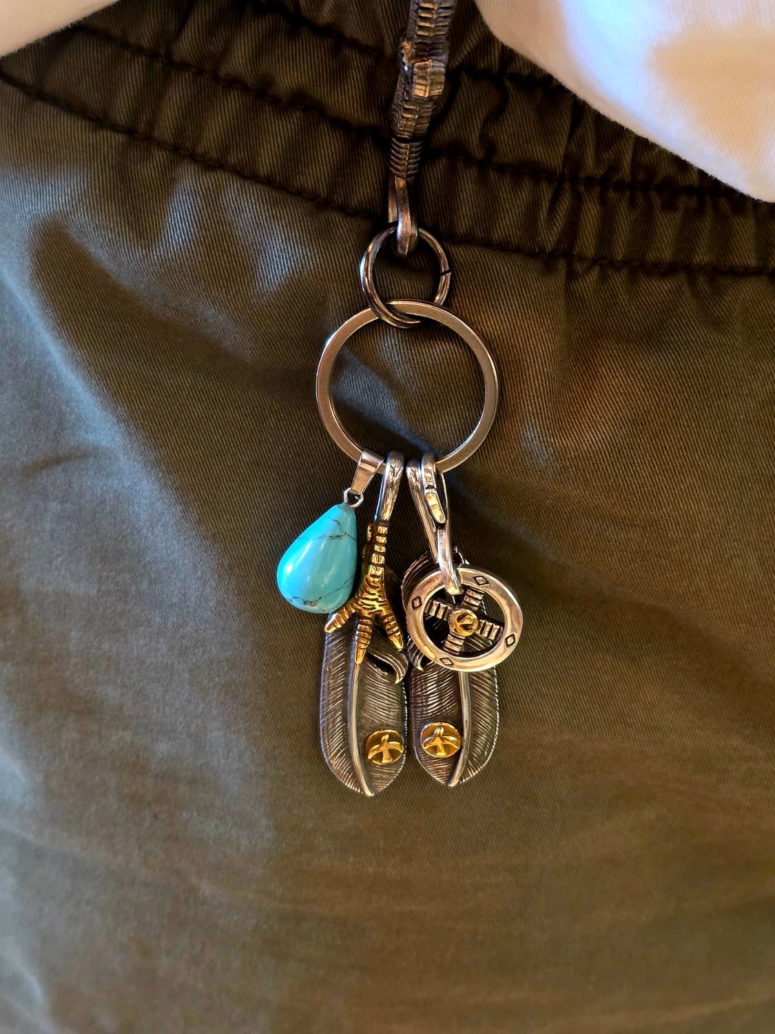 🦅🌵
Native Feather navajo Keyring 상품이미지3