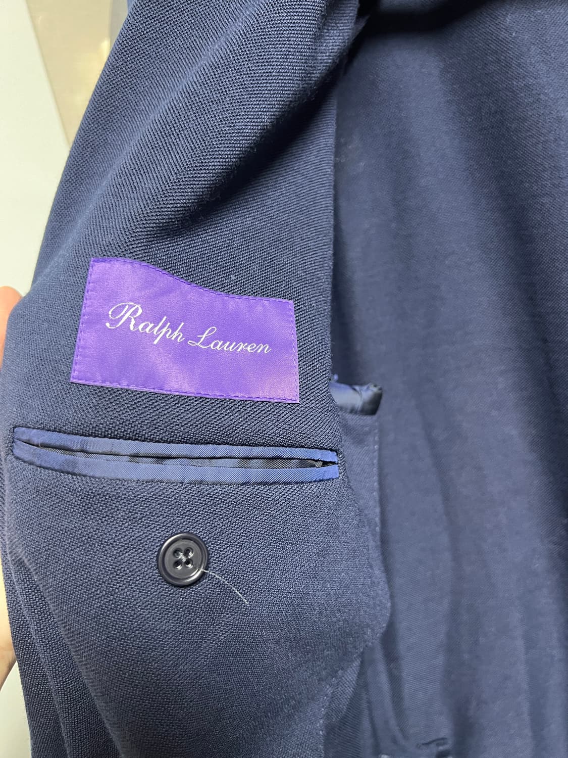 랄프로렌 퍼플라벨 울 자켓  44사이즈 상품이미지5