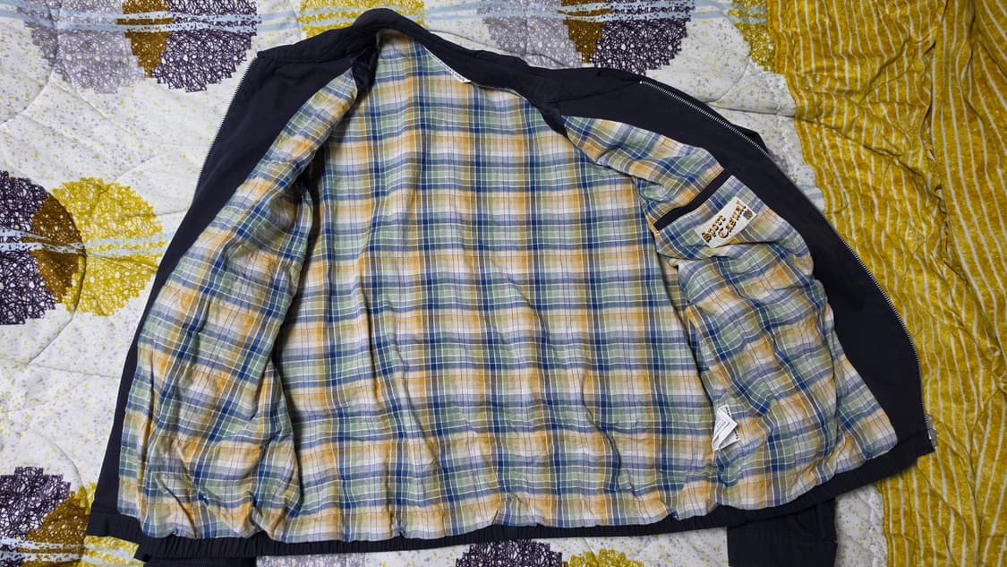 헤리티지플러스 크레스트 블루종 재킷 네이비 L 사이즈 판매 상품이미지8