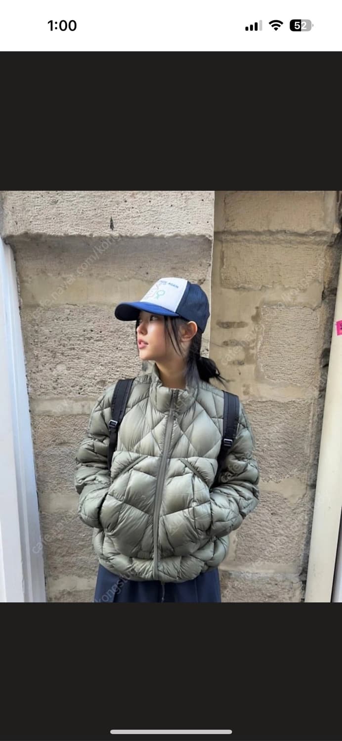 로아 누나 800 필파워 패딩 판매합니다 상품이미지2