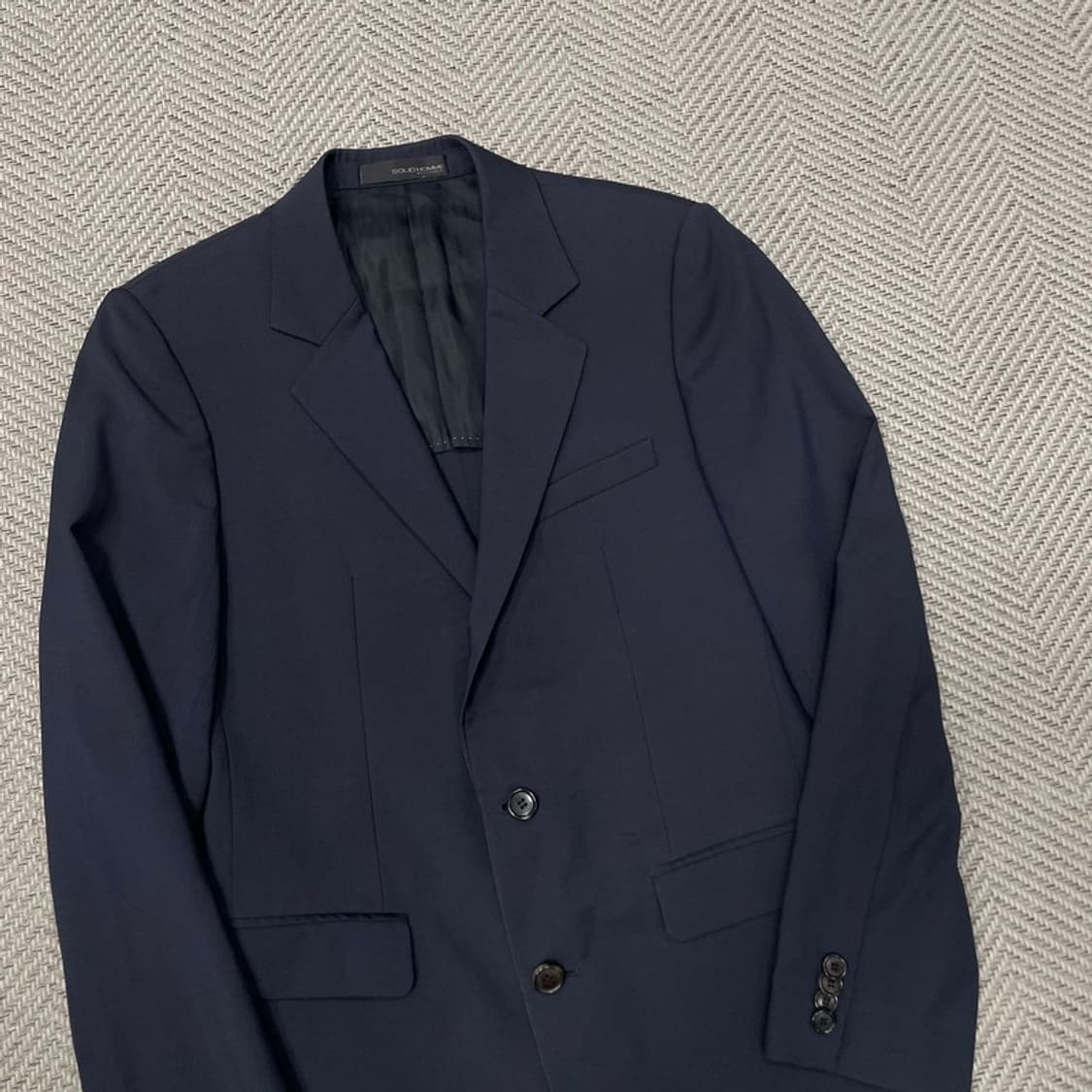 솔리드 옴므 모직 블레이저v0037 상품이미지3