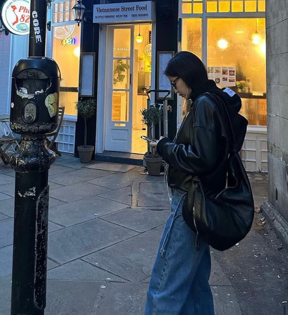 르메르 크루아상백 라지 소프트 나파레더 블랙 상품이미지1