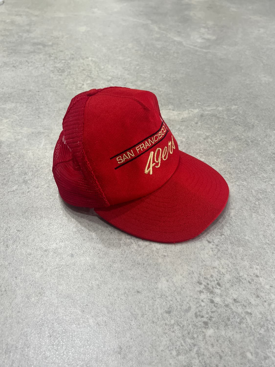 90s San Fransisco 49ers 매쉬 트러커캡 상품이미지3