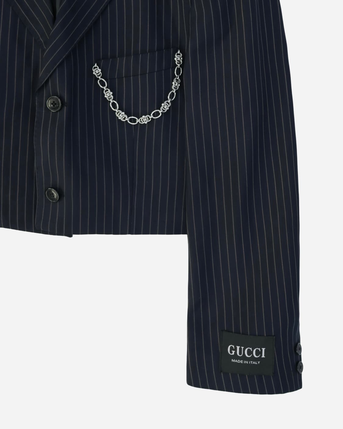 Gucci Cropped Pinstripe Remake Blazer 상품이미지6