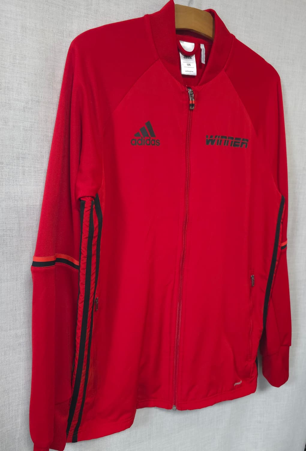 아디다스 정품 클리마쿨 봄여름 런닝 져지 자켓 바람막이 점퍼 105 축구 상품이미지3