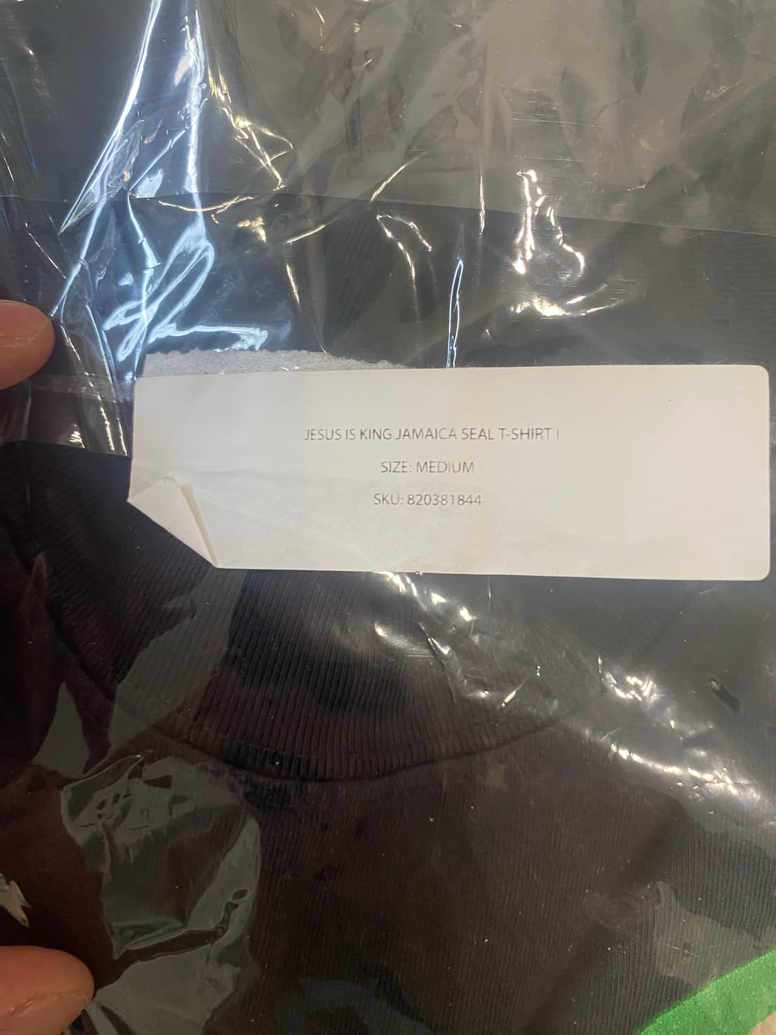 [m]칸예 jesus is king 자메이카 티셔츠 상품이미지5