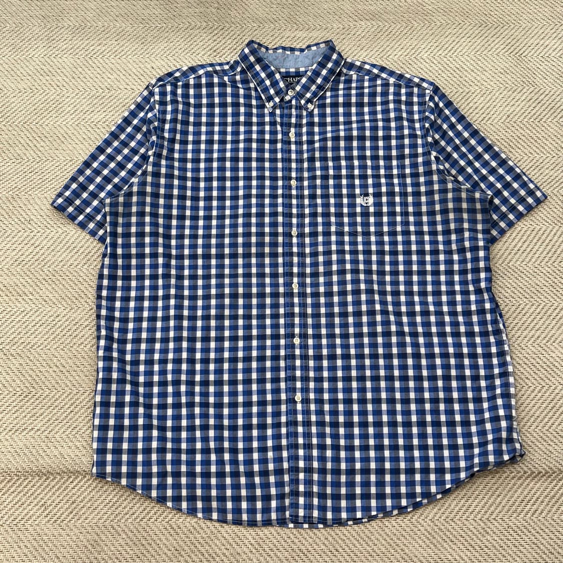 챕스랄프로렌 체크 하프셔츠 r3704 상품이미지1