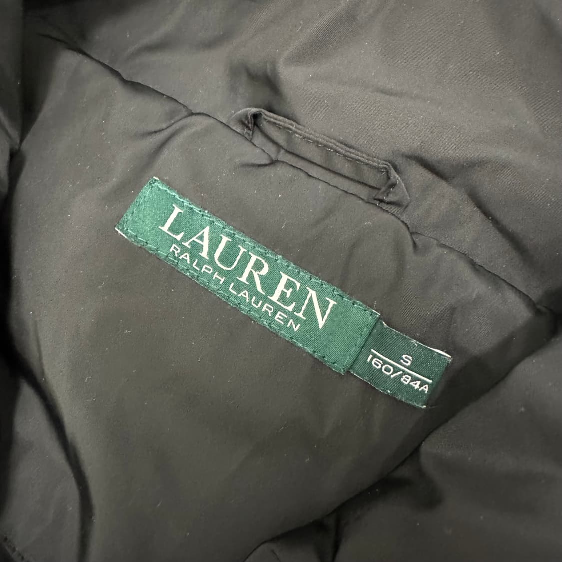 POLO 폴로 랄프로렌 폴리쉘 패커블 피쉬테일 여성 자켓 블랙 S 상품이미지8