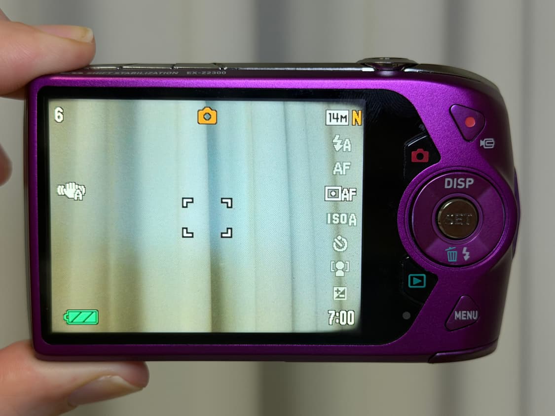 카시오 엑슬림 ex-z2300💜 상품이미지6