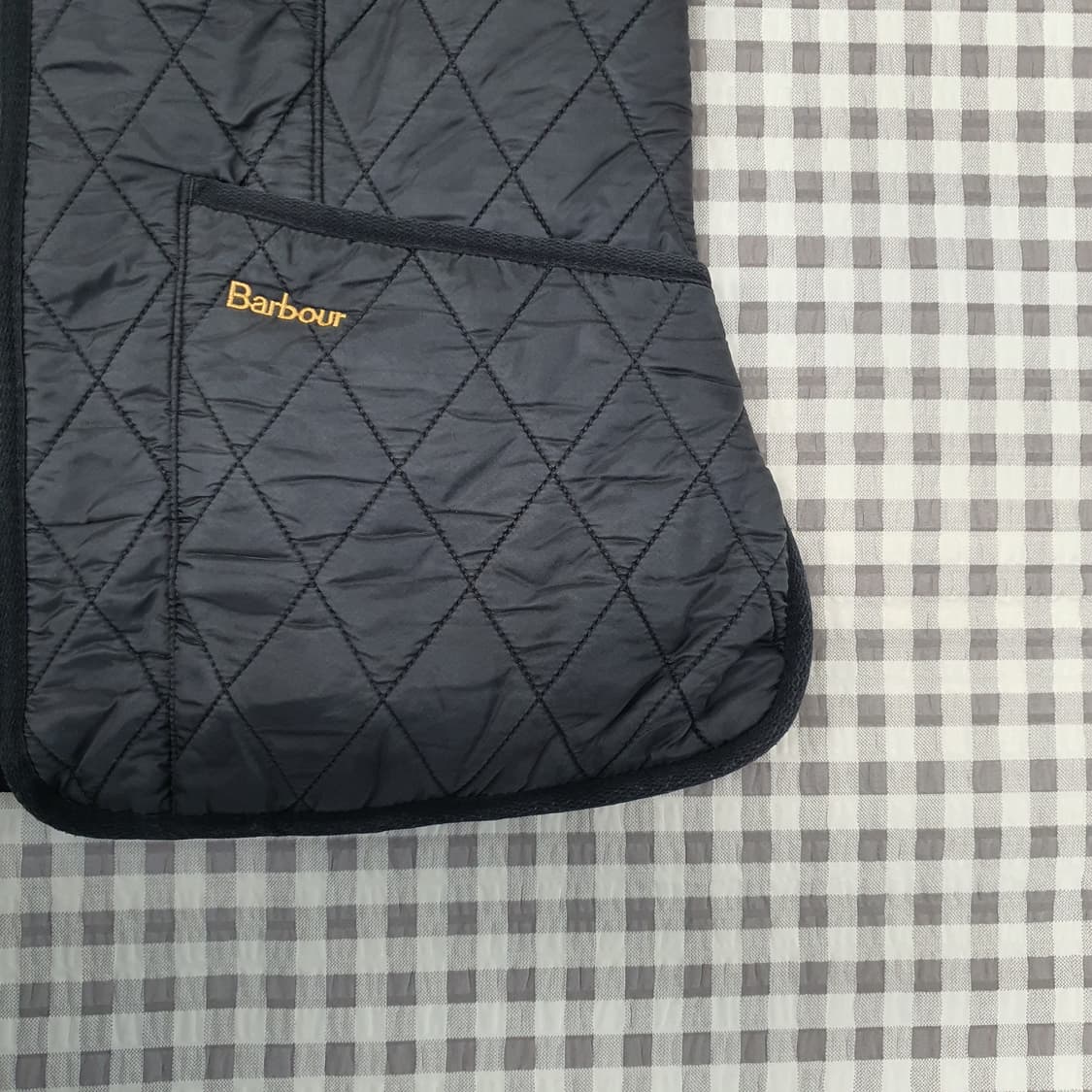 바버 퀼팅 기모 베스트 조끼 남자95 상품이미지4