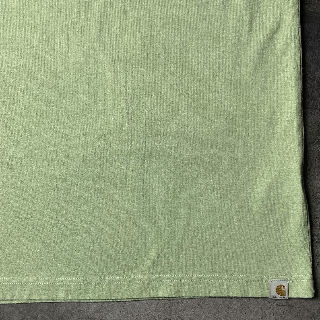 CARHARTT 칼하트 라이트그린 그래픽 포켓 반팔 티셔츠 A01090 상품이미지4