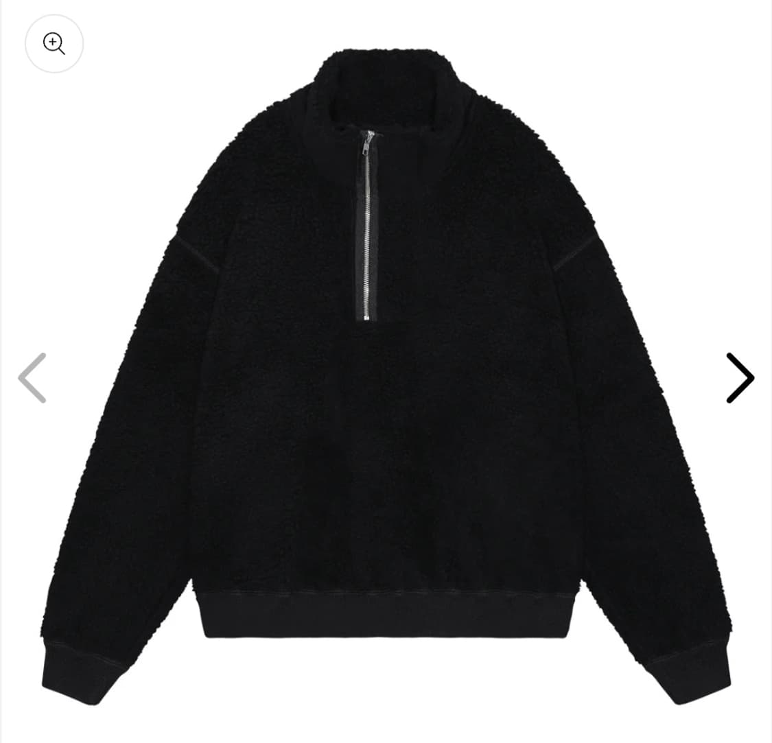 카브엠트 헤비 울 보아 하프집 후리스 XL 상품이미지1