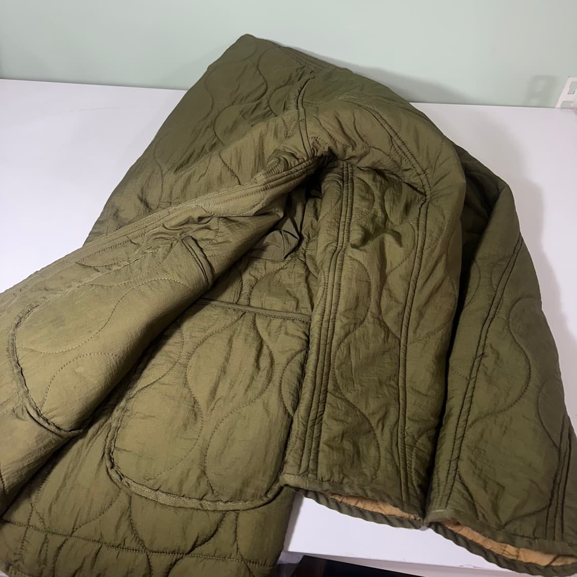 M 윌트해머 3포켓 카키 라이너 깔깔이자켓 상품이미지5