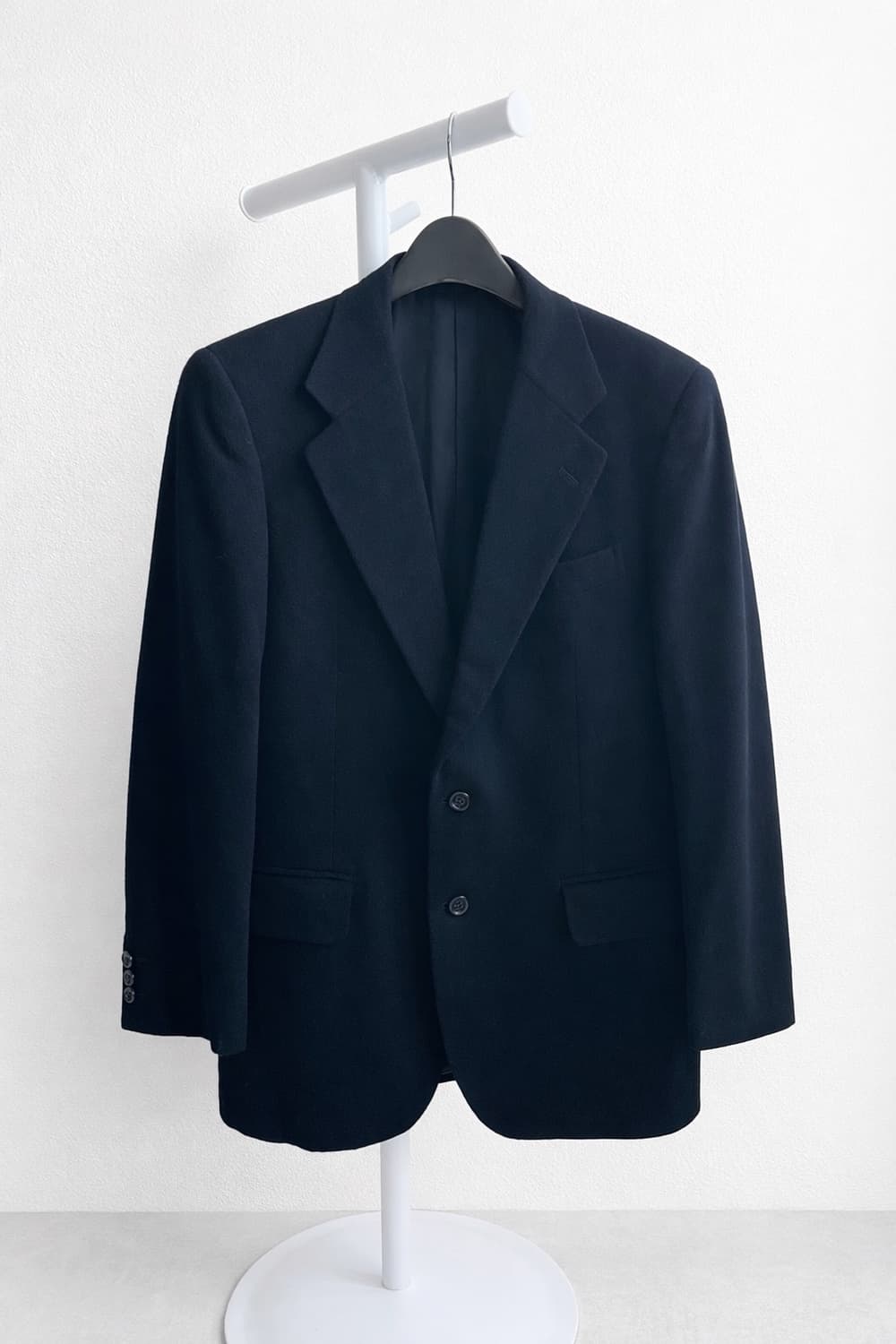 버버리 블랙 자켓 울100 /55-66 상품이미지1