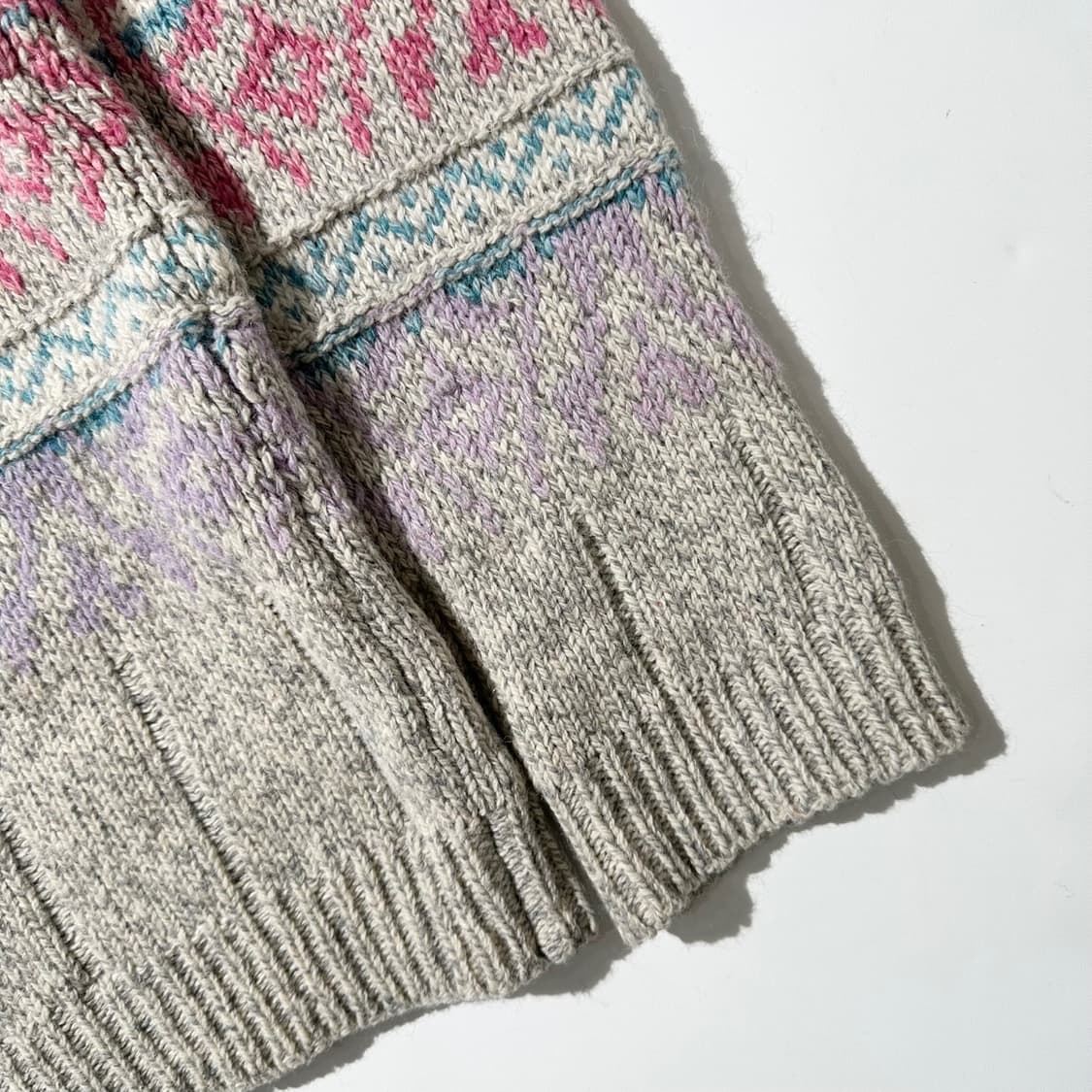 울리치 90’s 페어아일 모크넥 니트 상품이미지5