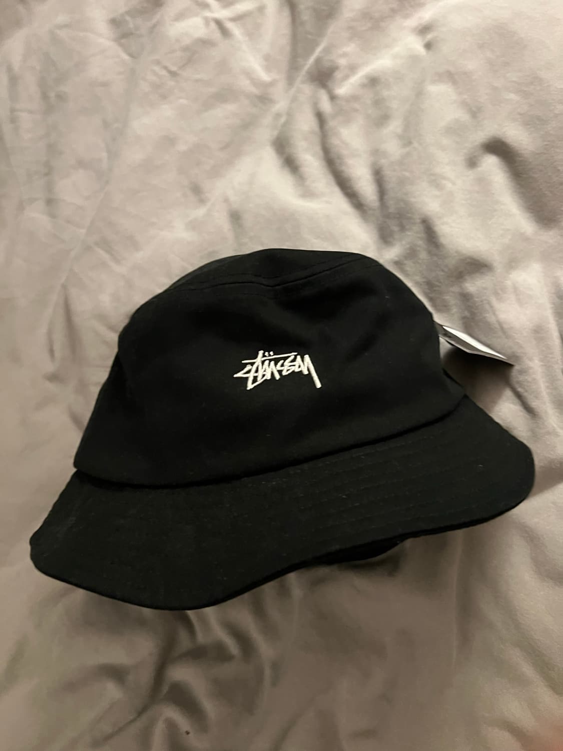 스투시 버킷햇 벙거지 검정 새제품 상품이미지2