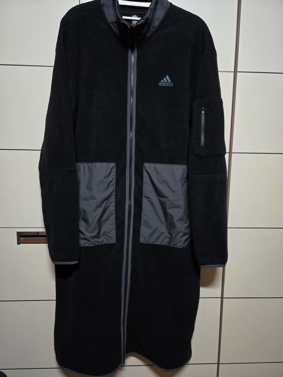 아디다스 마이크로 롱 플리스 집업 상품이미지2