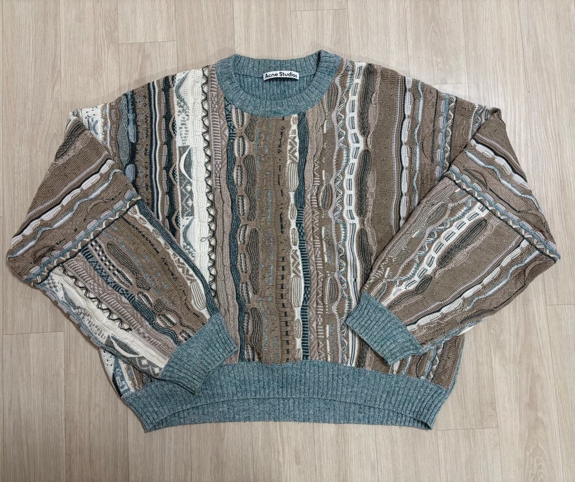 [M]아크네 스튜디오 멀티컬러 케이블 니트 fn-mn-knit000327 상품이미지1