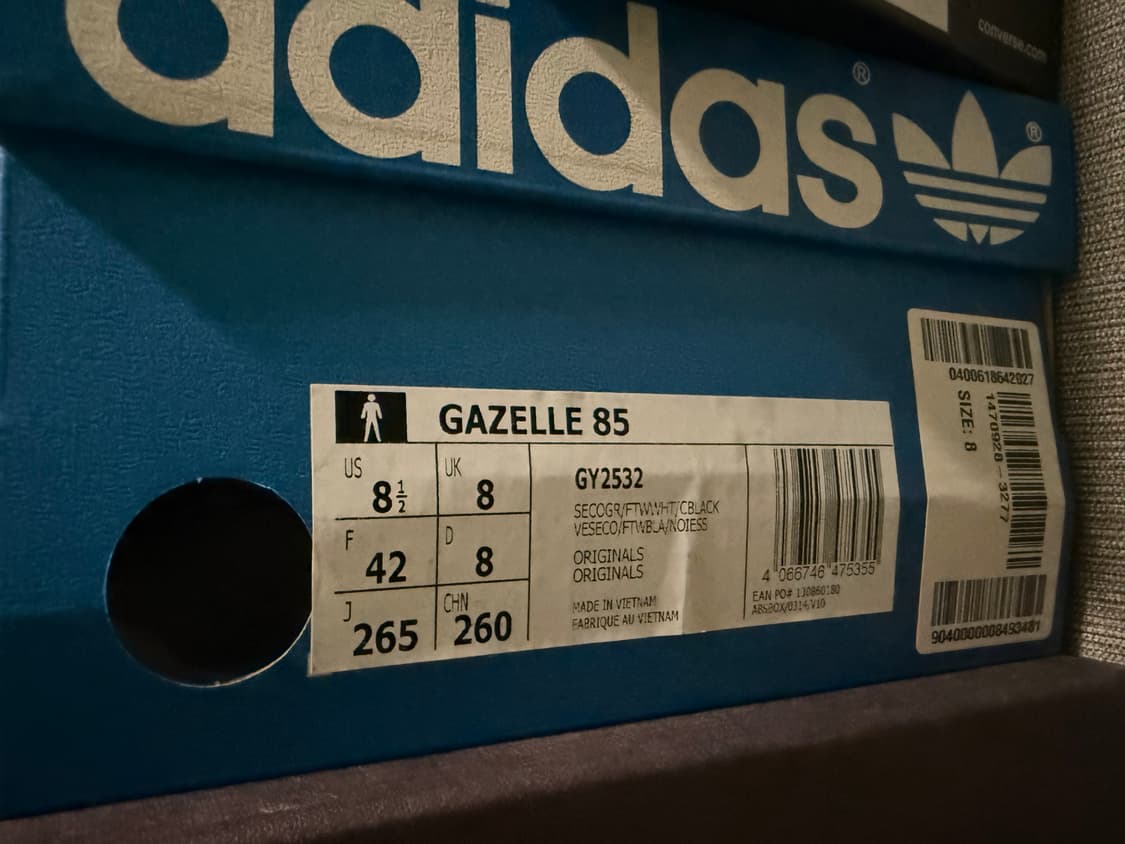 아디다스 가젤 85 세미 코트 그린 265 상품이미지2