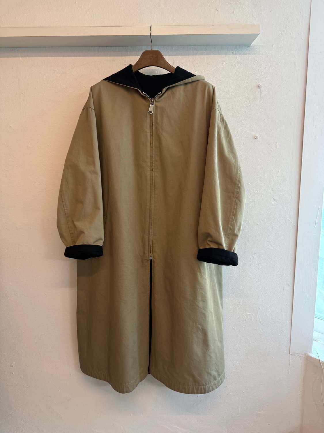 요지야마모토 리버서블 후드코트 상품이미지7