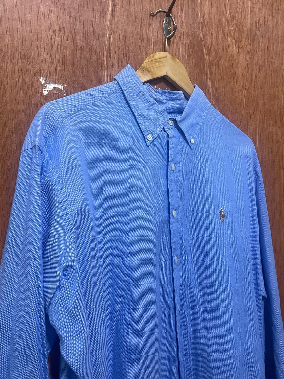 (XL) POLO 폴로 랄프로렌 솔리드 셔츠 클래식핏 상품이미지2