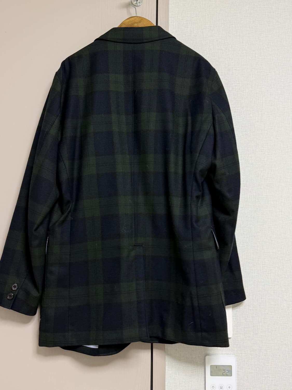 빔즈플러스 블랙와치 블레이저 L 상품이미지4