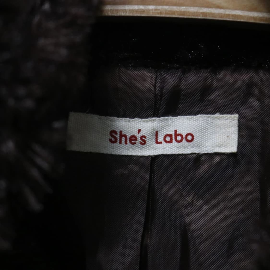 SHE'S LABO 페이크 퍼 자켓 63568 상품이미지7