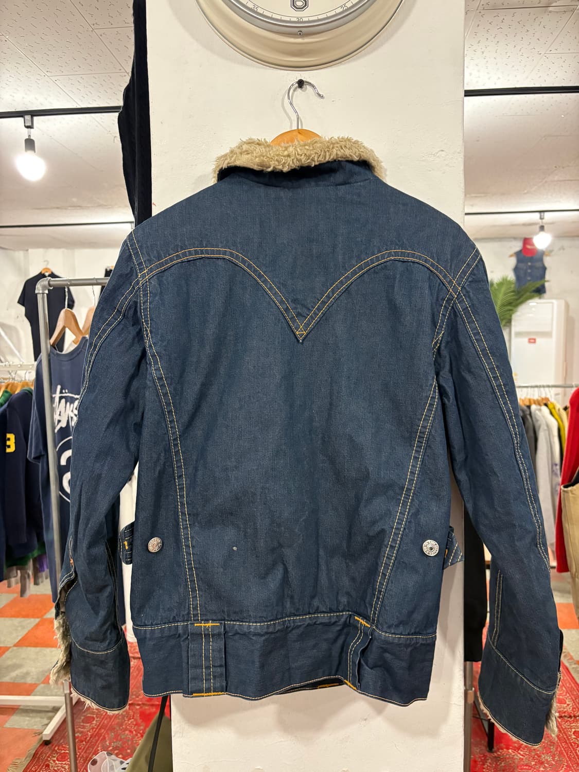 리바이스 여성 털청자켓 상품이미지2