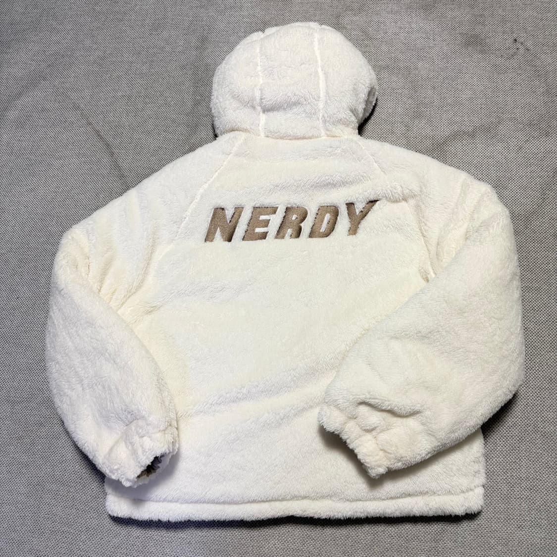 널디 NERDY 리버시블 플리스 숏 패딩 상품이미지4