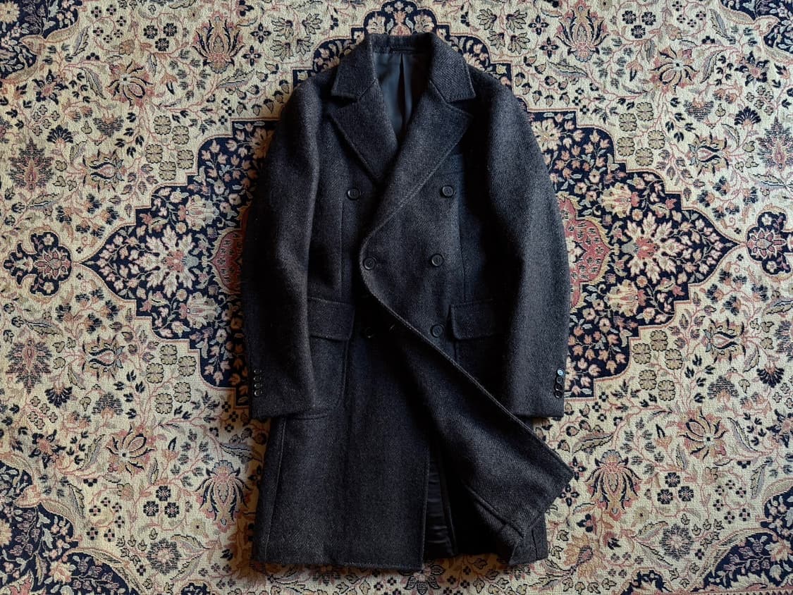 링자켓 트위드 폴로코트 슬림100 상품이미지1