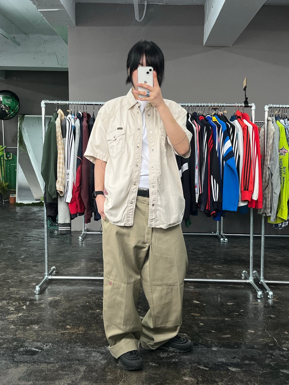 랭글러 웨스턴 코튼 셔츠  상품이미지3