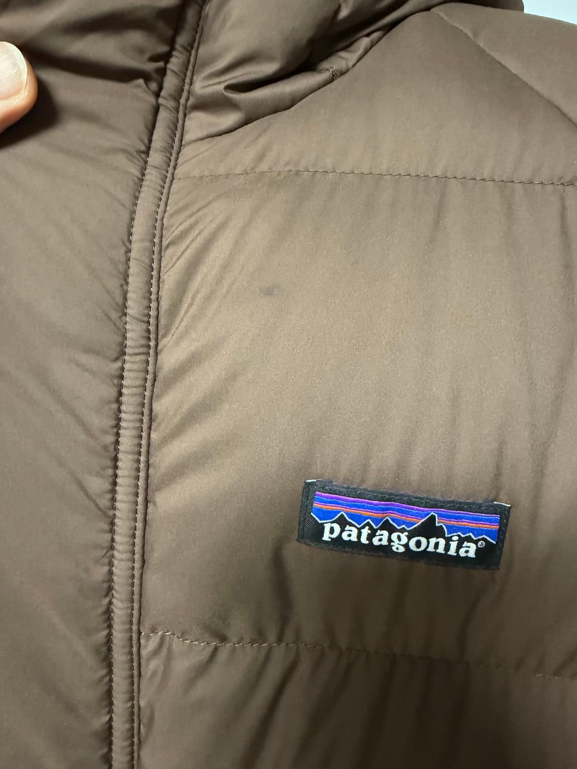 파타고니아 사일런트 다운 패딩 M 브라운 100-105 상품이미지3