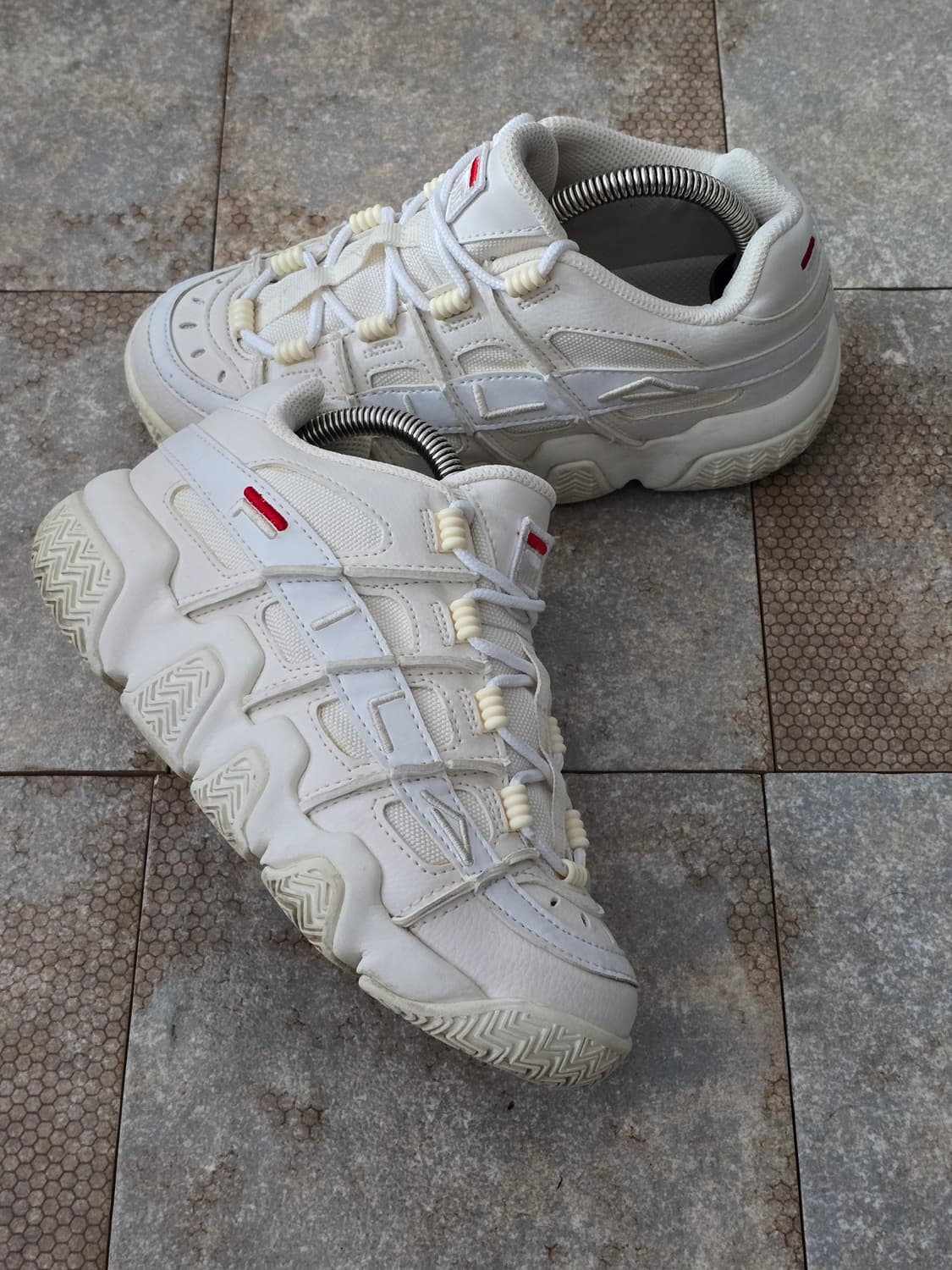 (230)휠라 바리케이드 xt 97 화이트 상품이미지7