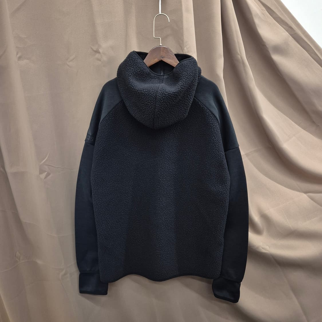 아디다스 플리스 후드 집업 L 상품이미지3