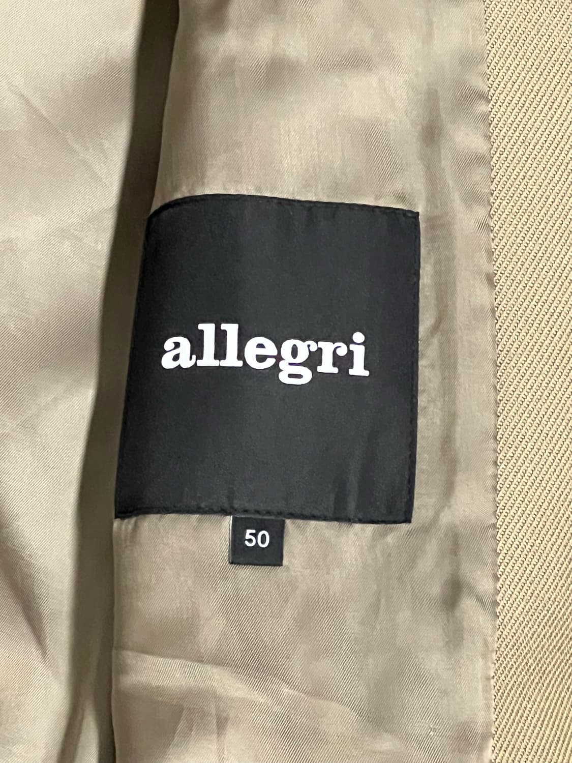 알레그리 베이지 트렌치 코트 50 상품이미지5