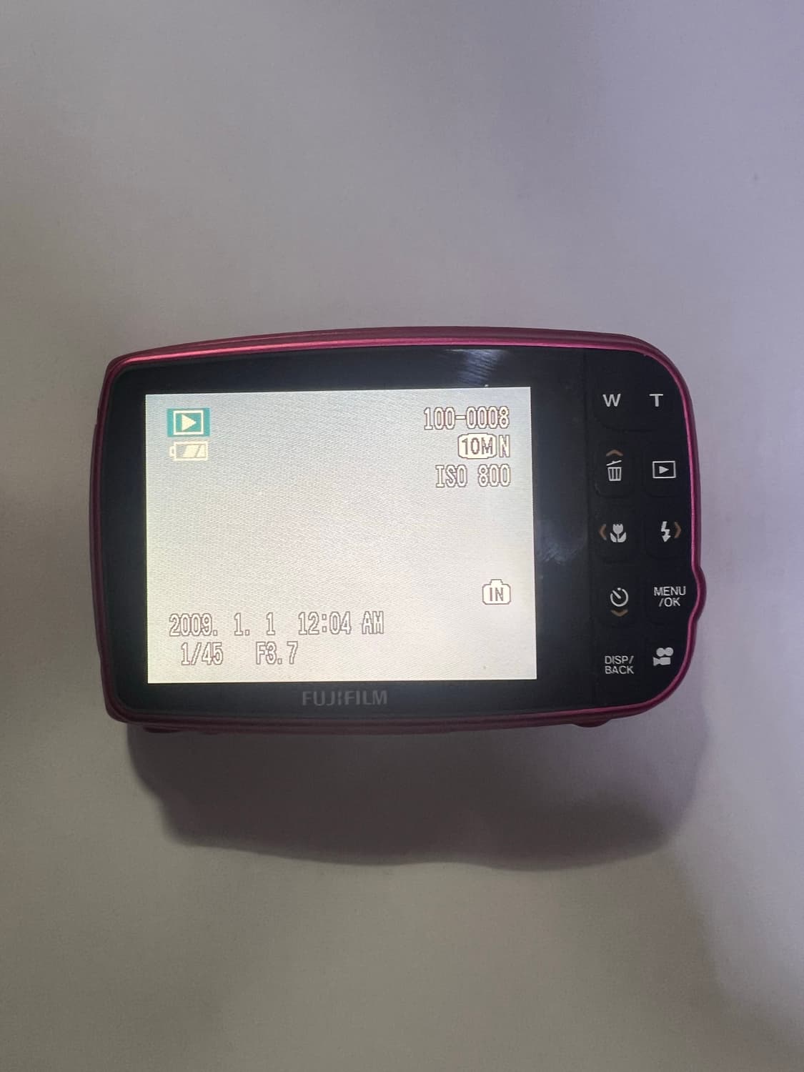 후지필름 파인픽스 z30 핑크 카메라 디카 (하자있음) 상품이미지2