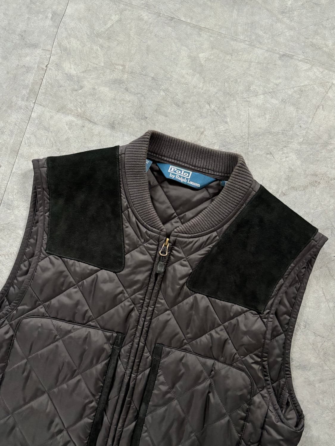  Polo 폴로 랄프로렌 블랙 퀄팅 베스트 상품이미지4