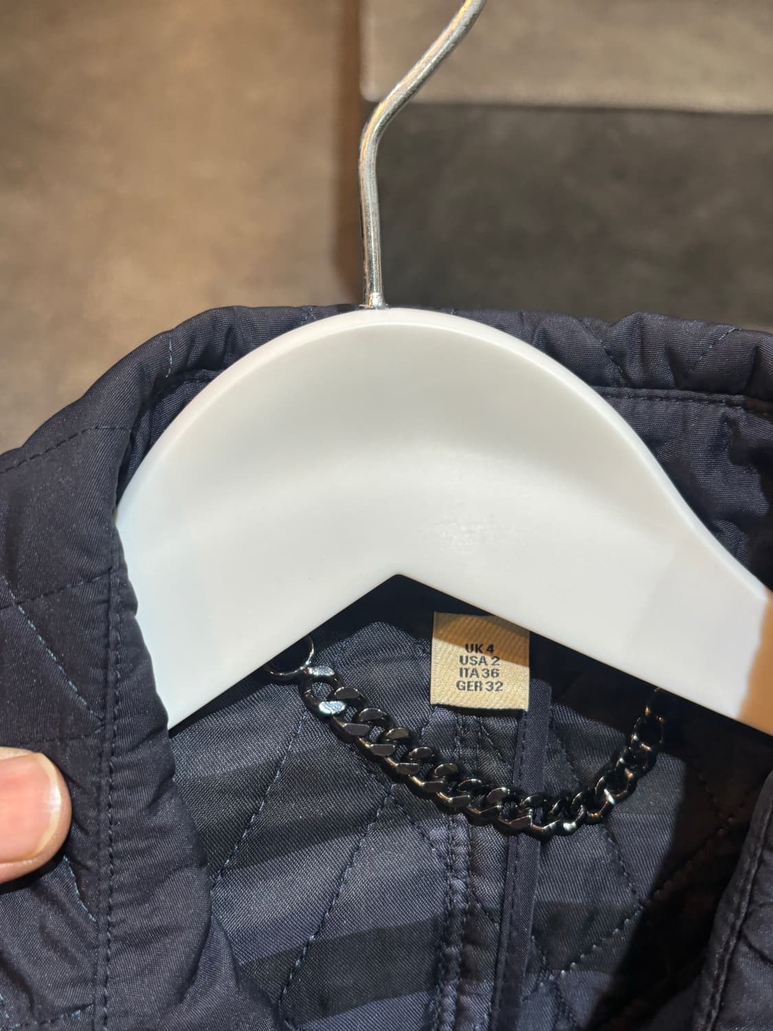 버버리 퀄팅 자켓 uk4 44추천 상품이미지4