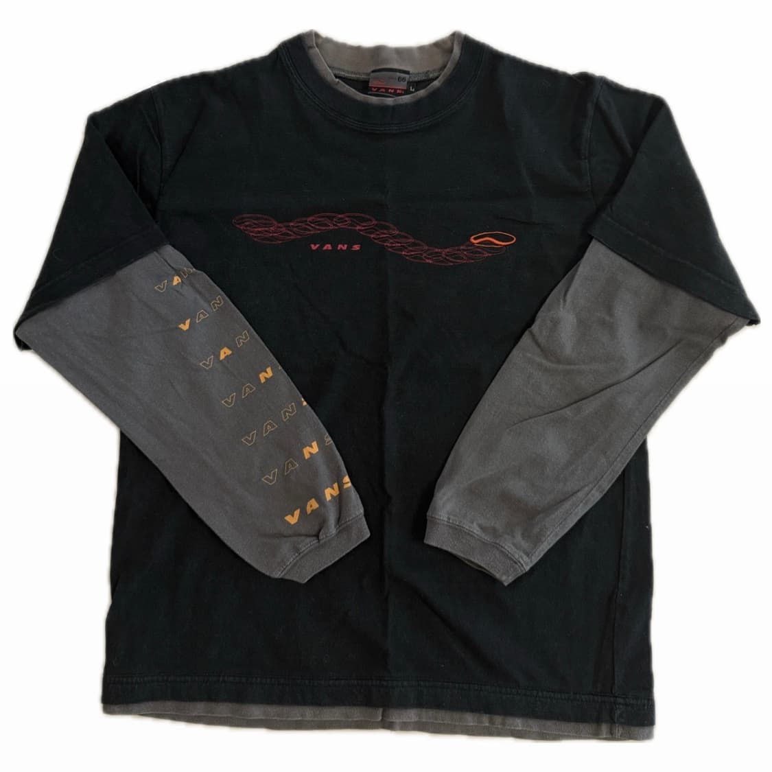 90s/Y2K Vans Layered Long sleeve 상품이미지1
