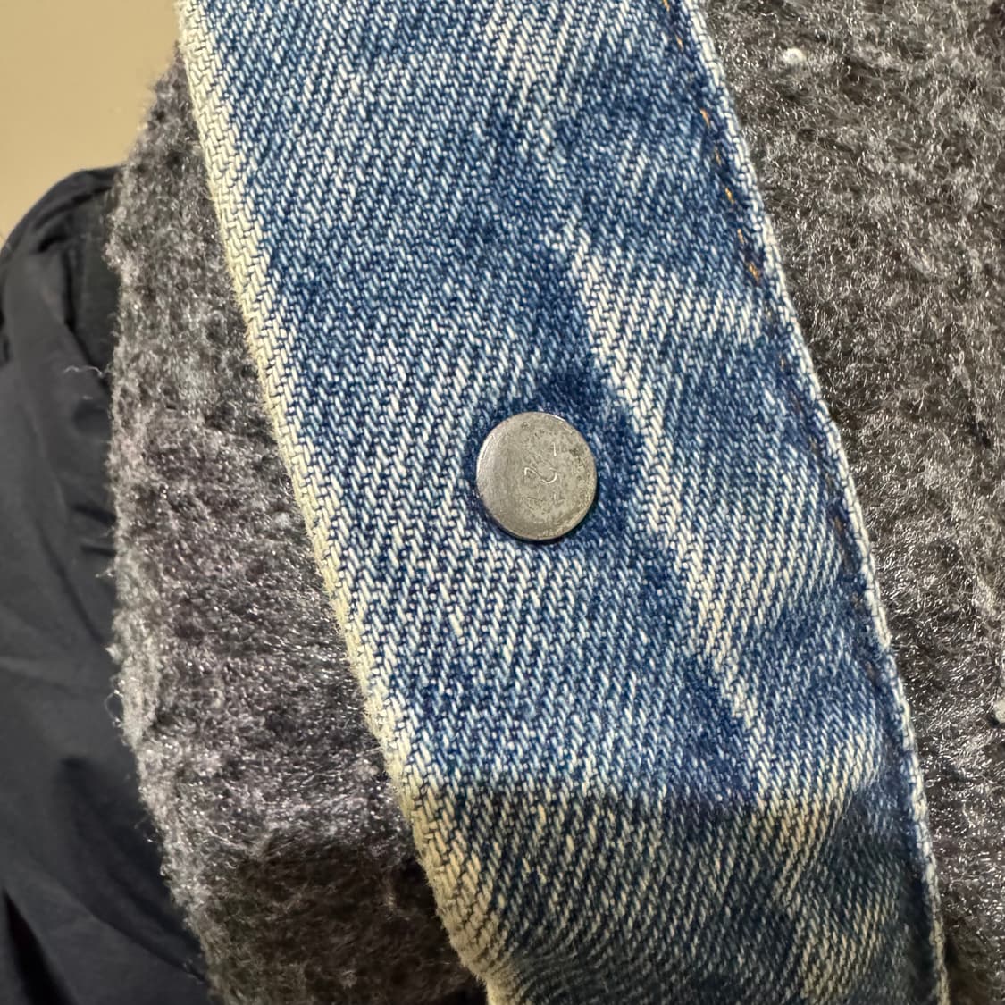 [M] 80s 리바이스 블랭킷 라이너 데님 자켓 상품이미지8