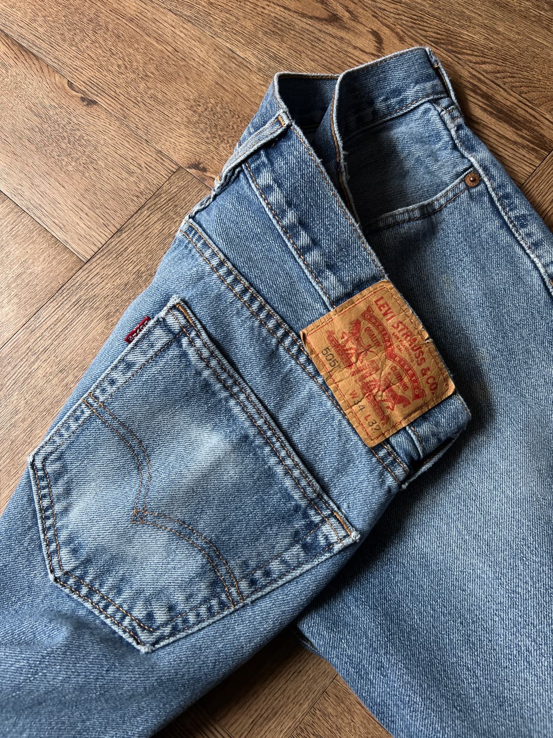 [34]리바이스 505 빈티지 워싱 데님 팬츠 상품이미지6