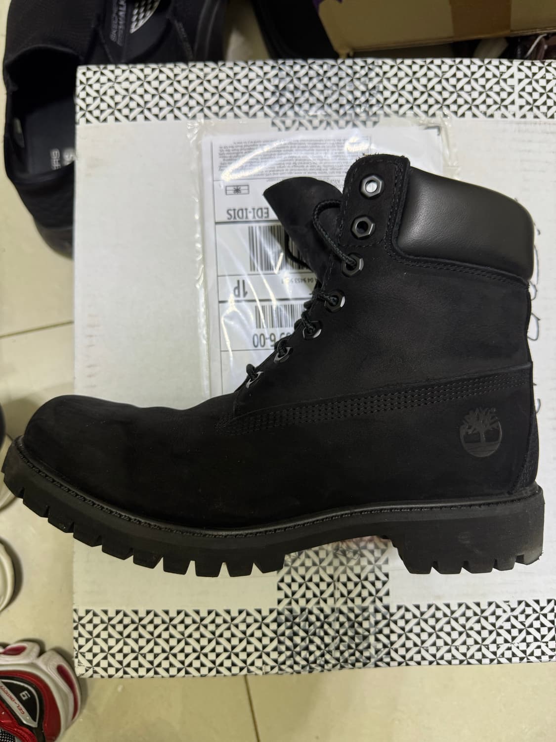 260) 팀버랜드 6인치 프리미엄 블랙 와이드 상품이미지1